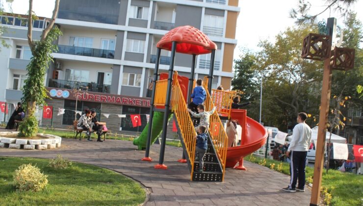 O PARK ÇOCUKLARIN İLGİSİNİ ÇEKİYOR