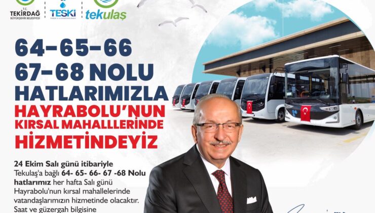 BAŞKAN ALBAYRAK’TAN HAYRABOLULARA MÜJDE