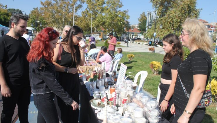 KADIN ÇİFTÇİLERİN ÜRÜNLERİ İLGİ GÖRDÜ