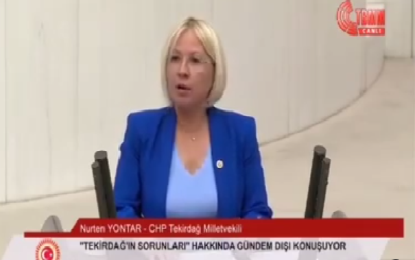 VEKİL YONTAR TEKİRDAĞ’IN SORUNLARINI DİLE GETİRDİ