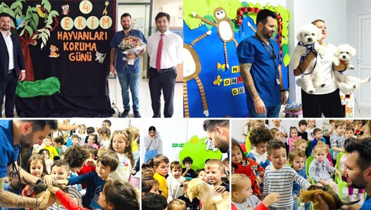 ÇORLU BELEDİYESİNDEN ÇOCUKLARA SOKAK HAYVANLARI EĞİTİMİ