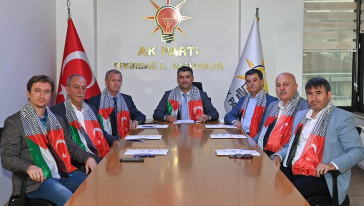 AK PARTİLİ BELEDİYELERDEN İSRAİLE BOYKOT