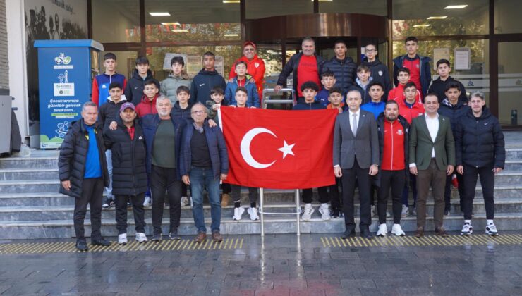 U-14’LER MİLLİ TAKIM SEÇMELERİNE GİTTİ