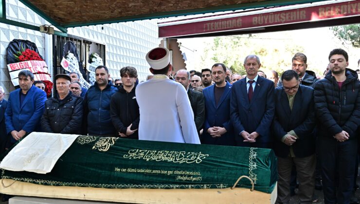 O CENAZEYE CÜNEYT YÜKSEL DE KATILDI