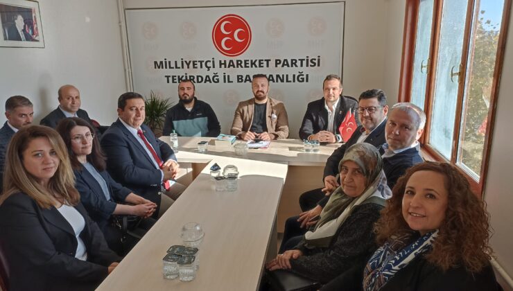YENİGÜN’DEN İLK ZİYARET MHP’YE