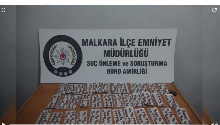 TEKİRDAĞ EMNİYETİ ZEHİR TACİRLERİNE GÖZ AÇTIRMIYOR