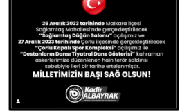 BAŞKAN ALBAYRAK AÇILIŞLARI ERTELEDİ