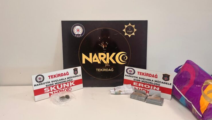 TEKİRDAĞ EMNİYETİNDEN UYUŞTURUCUYA GEÇİT YOK