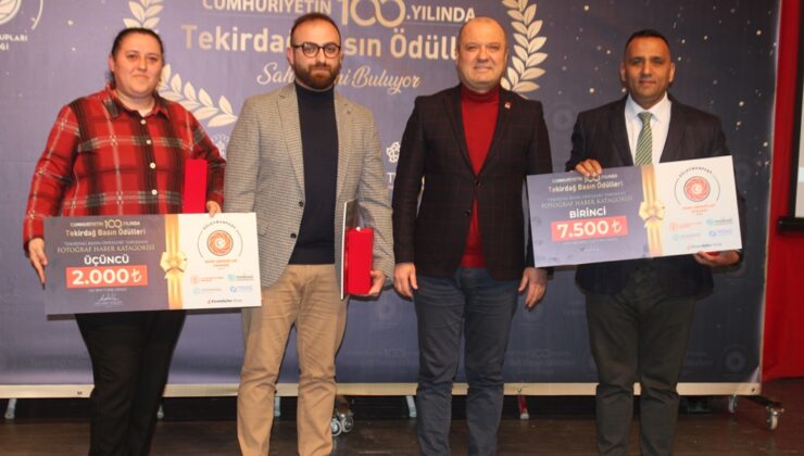 SÜLEYMANPAŞA BASIN ÖDÜLLERİ SAHİPLERİNİ BULDU