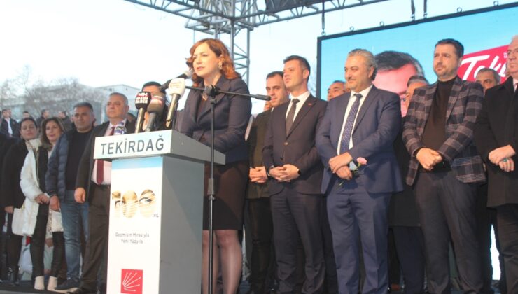 CHP BÜYÜKŞEHİR ADAYI YÜCEER;”TEKİRDAĞ’I DÜNYA ŞEHRİ YAPACAĞIZ”