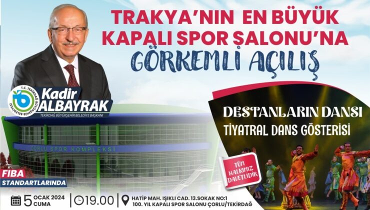 DESTANLARIN DANSI MUHTEŞEM GÖSTERİSİYLE ÇORLU’DA VATANDAŞLARLA BULUŞUYOR