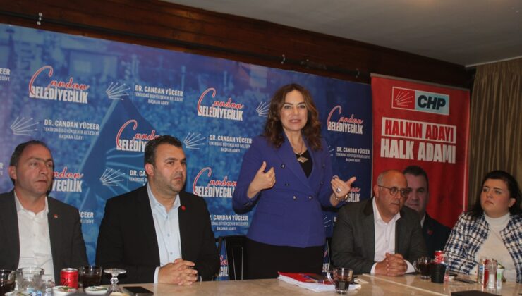 YÜCEER VE NALLAR  SÜLEYMANPAŞA’DA BASIN İLE BULUŞTU