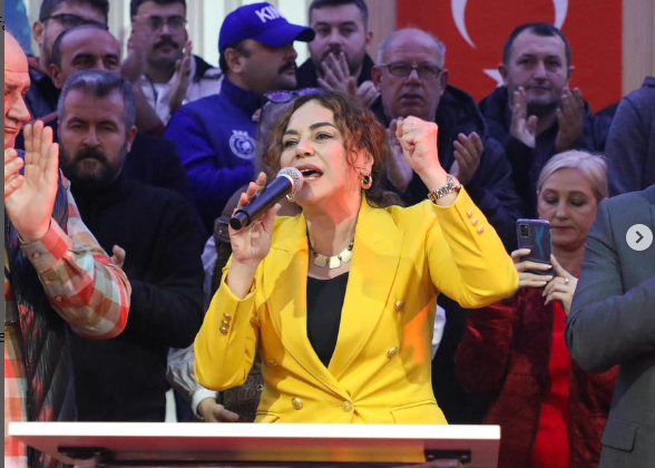 CANDAN YÜCEER İŞÇİLERLE BULUŞTU