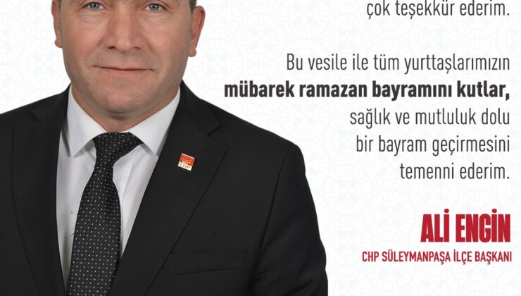 CHP İLÇE BAŞKANLIĞI BAYRAM KUTLAMASI