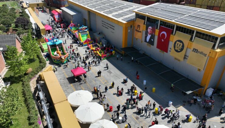 ASYAPORTTA 23 NİSAN BİR BAŞKA KUTLANDI