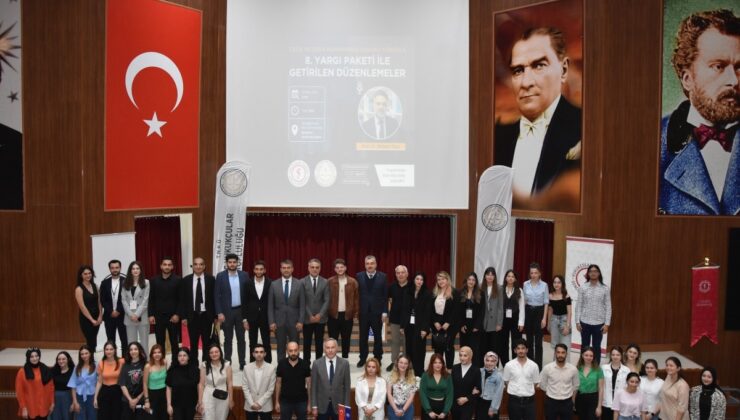 NKÜ’DE 8. YARGI PAKETİ KONFERANSI