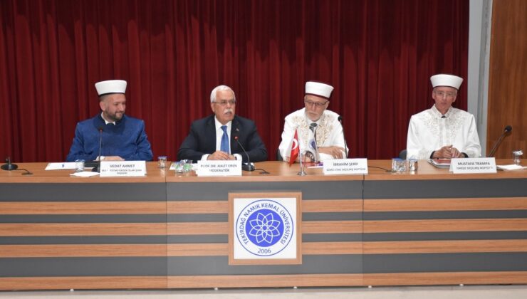 TÜB Kapsamında ‘Bulgaristan ve Yunanistan Batı Trakya Türklerinin Dini Durumları’ Paneli Tekirdağ NKÜ’de Yapıldı
