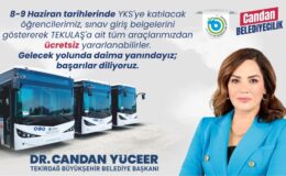 BÜYÜKŞEHİRDEN YKS ÖĞRENCİLERİNE KIYAK