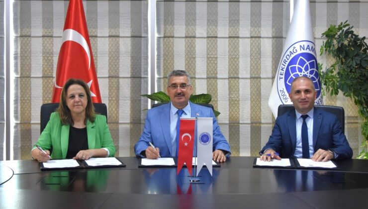 Tekirdağ NKÜ ile SGK İl Müdürlüğü Arasında ‘Emekliler Yılı’ Dolayısıyla Protokol İmzalandı