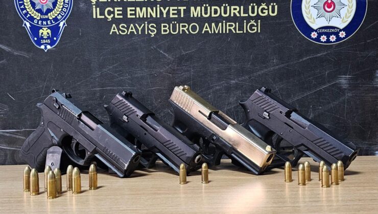 TEKİRDAĞ EMNİYETİNDEN UYUŞTURUCU OPERASYONU
