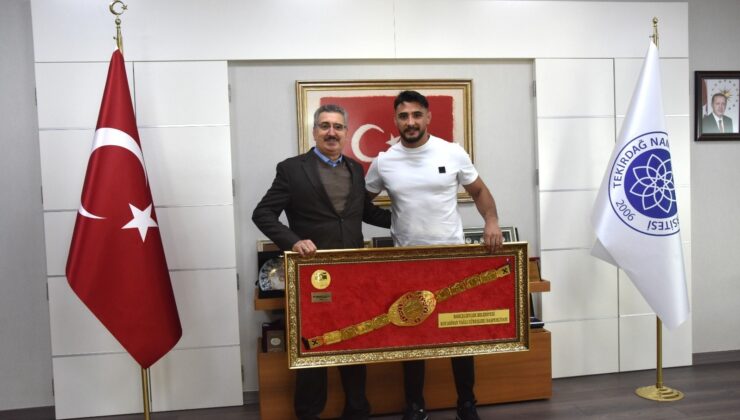 Tekirdağ NKÜ Öğrencisi Mustafa TAŞ 663. Tarihi Kırkpınar Yağlı Güreşlerinde İkinciliği Kazandı