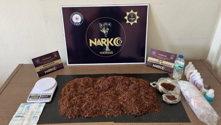 TEKİRDAĞ NARKO’DAN UYUŞTURU OPERASYONU