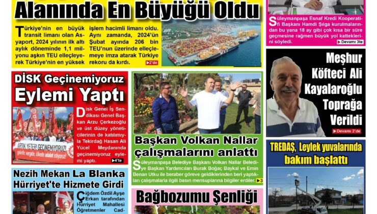 GAZETEMİZİN 12. SAYISI YAYIMLANDI