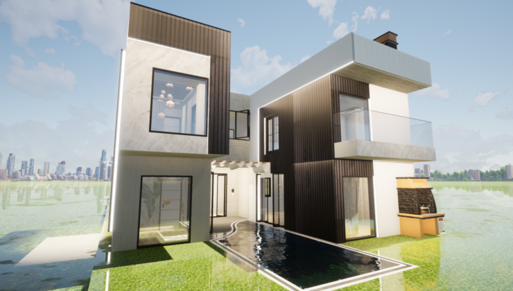 PARADİSE 5 VİLLALARI TAMAMLANMAK ÜZERE