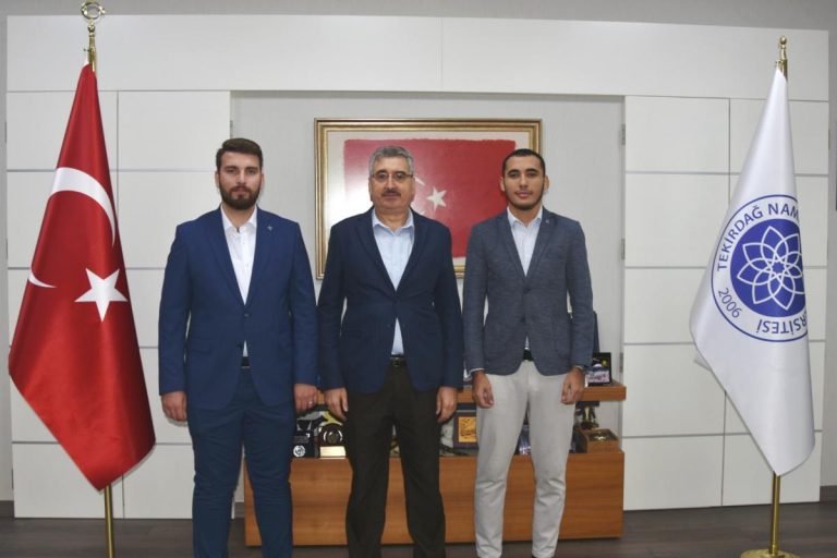 TÜGVA Süleymanpaşa İlçe Başkanı’ndan NKÜ ye Ziyaret Yeni
