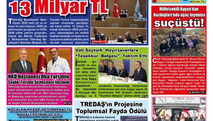 GAZETEMİZİN 14. SAYISI YAYIMLANDI