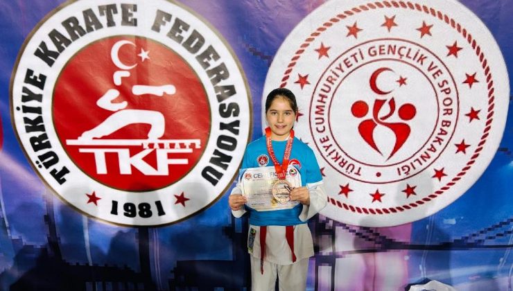 Elis Lina Yılmaz Uluslararası Boğaziçi Karate Turnuvası’nda Süleymanpaşa’nın Gururu Oldu