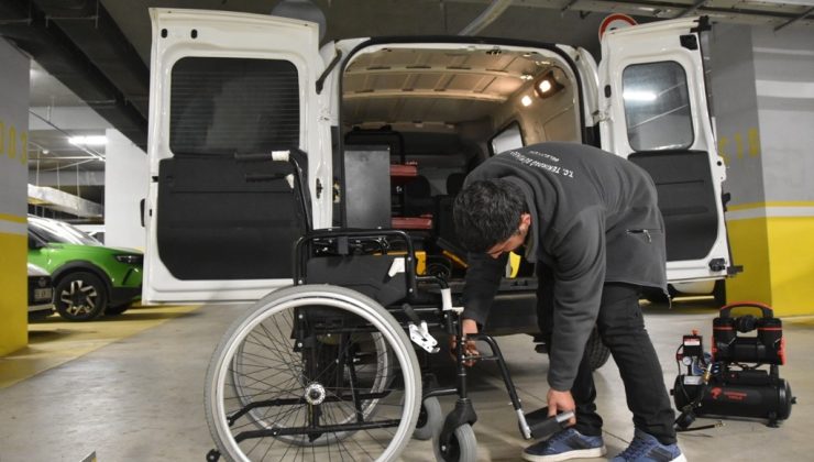 ENGELLİ ARACI TAMİRİNDE KAPIYA KADAR HİZMET