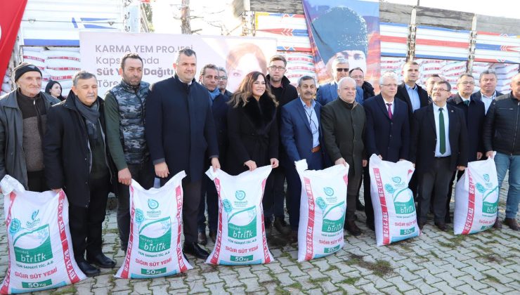 BÜYÜKŞEHİRʼDEN SÜT ÜRETİCİSİNE DESTEK
