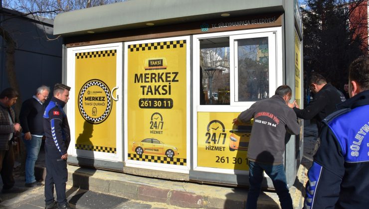 Atıl Durumdaki Kapalı Otobüs Durakları Taksi Durağına Dönüştürüldü