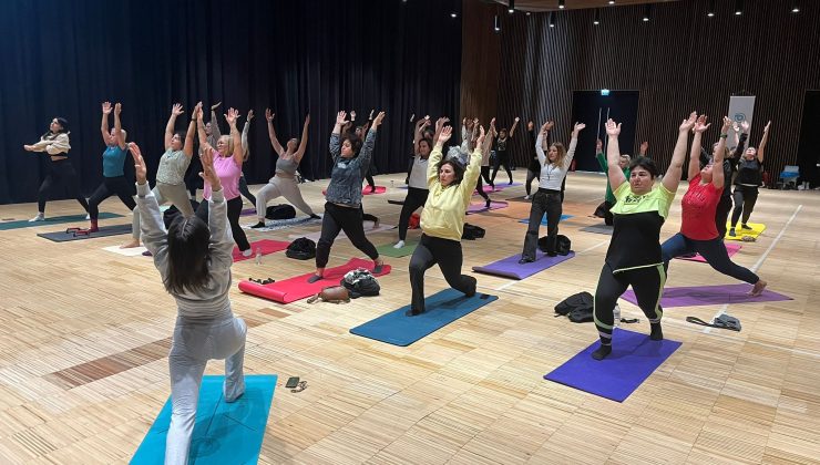 TEKİRDAĞ BÜYÜKŞEHİR BELEDİYESİ’NDE YOGA DERSLERİ BAŞLADI