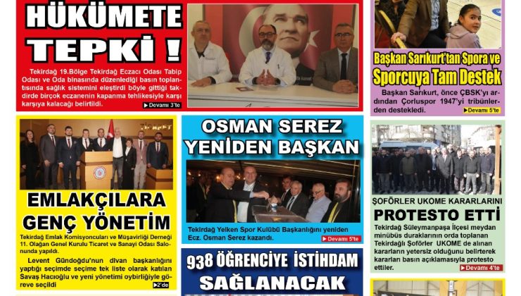 GAZETEMİZİN 17. SAYISI YAYIMLANDI