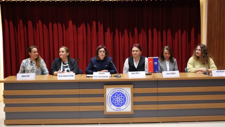 NKU’DE KADIN ZİRAAT MÜHENDİSLİĞİ MEZUNLARI İLE KARİYER SOHBETLERİ” PANELİ