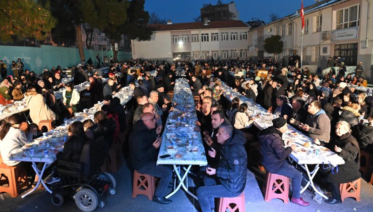 Halk Sofralarının İlk Durağı Aydoğdu Mahallesi Oldu