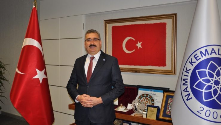 NKÜ Rektörü Prof. Dr. Mümin ŞAHİN ‘TRT’nin 61. Kuruluşunu Kutladı