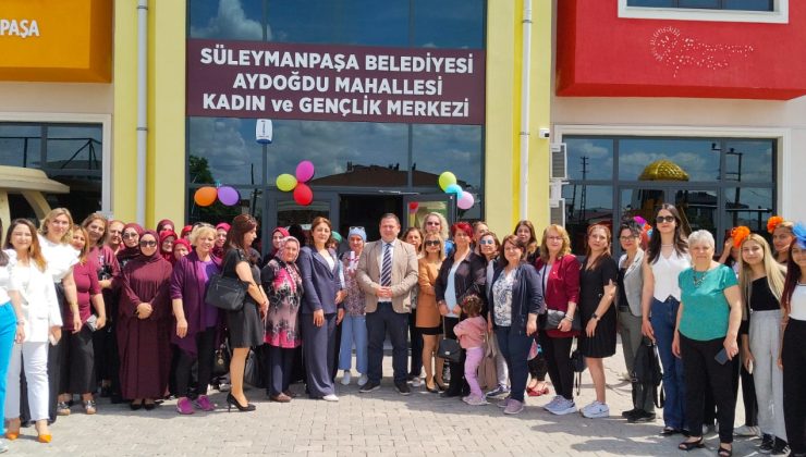 Süleymanpaşa Belediyesi Kişisel Gelişim ve Meslek Edindirme Kursları Yıl Sonu Sergisi Açıldı