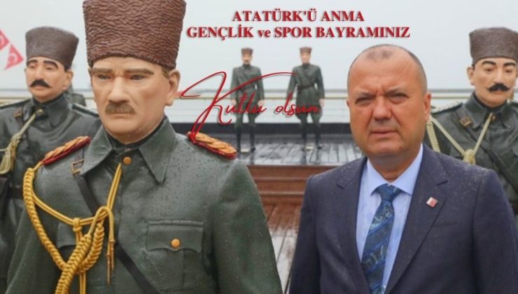 AYGUN”ATATÜRK’Ü ANMA, GENÇLİK VE SPOR BAYRAMI KUTLU OLSUN”