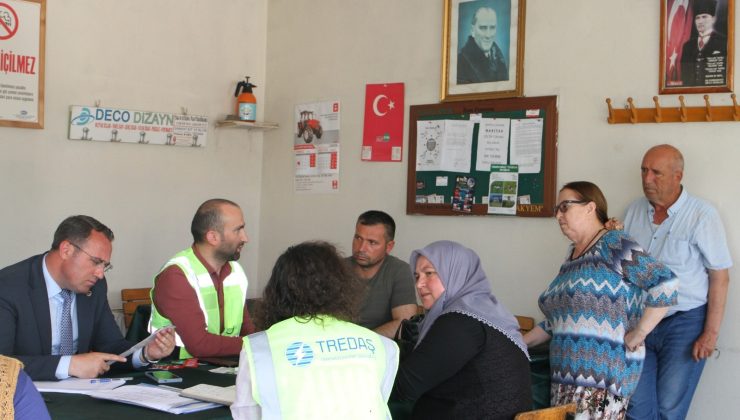 TREDAŞ, enerji altyapı yatırımlarında bölge halkını sürece dâhil ediyor