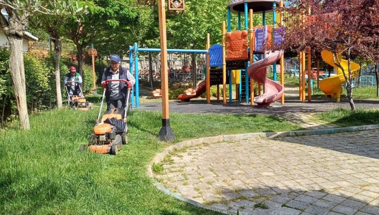Süleymanpaşa Parkları Yaza Hazırlanıyor
