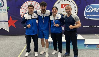 TEKİRDAĞ NKÜ SPORCULARI BOKS ŞAMPİYONASINDA MADALYA KAZANDI