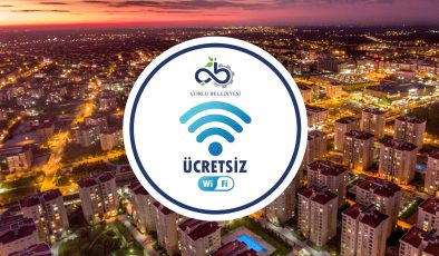 Çorlu Belediyesi’nden 13 Noktada Ücretsiz İnternet
