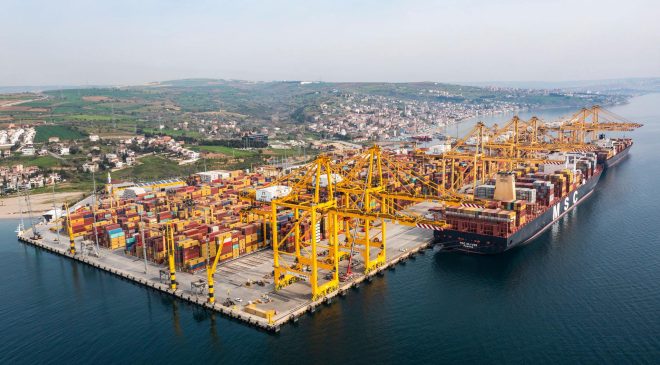 Asyaport, 2024’te Türkiye’nin En Fazla Konteyner Elleçleyen Limanı Oldu