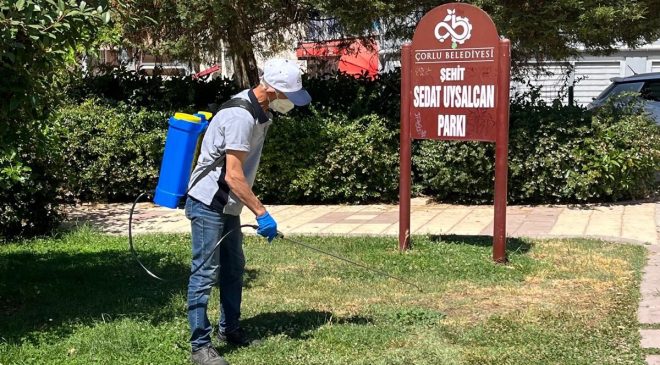 Çorlu Belediyesinden Keneyle Mücadele Çalışmaları