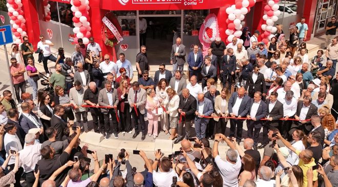 KENT LOKANTALARININ ÜÇÜNCÜSÜ ÇORLU’DA HİZMETE GİRDİ