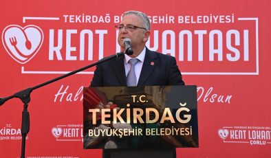 CHP TEKİRDAĞ İL BAŞKANLIĞINDAN ÖZGÜR ÖZELE TAM DESTEK