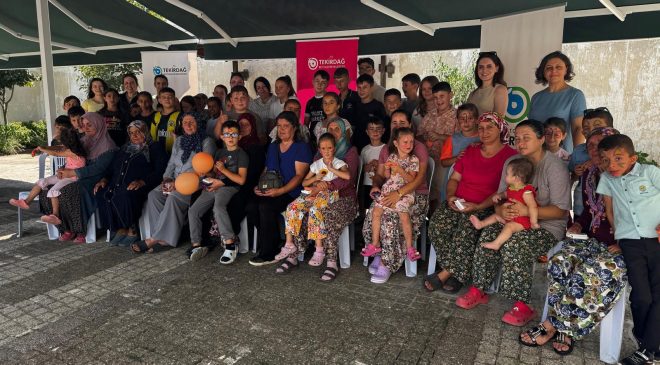 Tekirdağ Büyükşehir Belediyesi’nden Yeniköy’de Moral Etkinliği